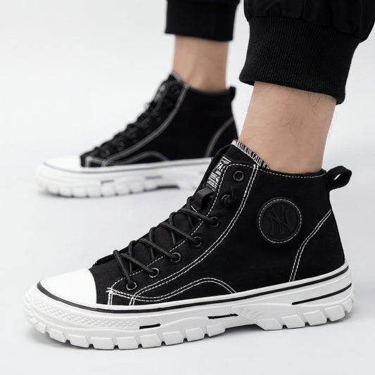 Urban Lift Canvas High-Top Sneakers